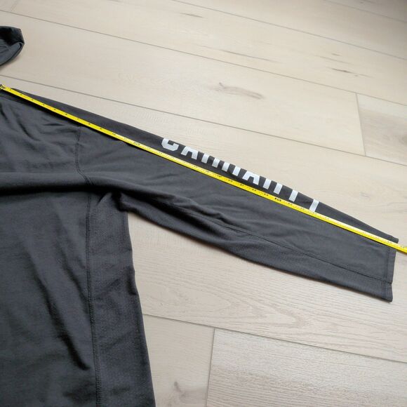 Carhartt Force Hooded T-Shirt Mens 3XL Relaxed Fit Long Sleeve Logo Graphic Gray - Picture 8 of 10